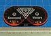 LITKO Command & Victory Point Tracker | Compatible with Warhammer 40K: Kill Team | Laser-Cut Acrylic Score Dial | Command (0-12) & Victory Points (0-30) Indicator | Fluorescent Orange/Translucent Grey