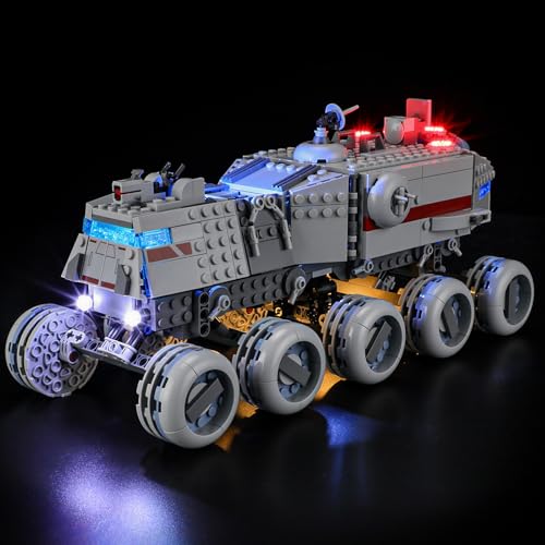 LIGHTAILING Light for Lego-75413 Republic Juggernaut - Led Lighting Kit Compatible with Lego Building Blocks Model - NOT Included The Model Set