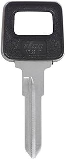 Automotive Blank VL10PH Double Sided Universal Key for Volvo - Black & Silver Pack of 5