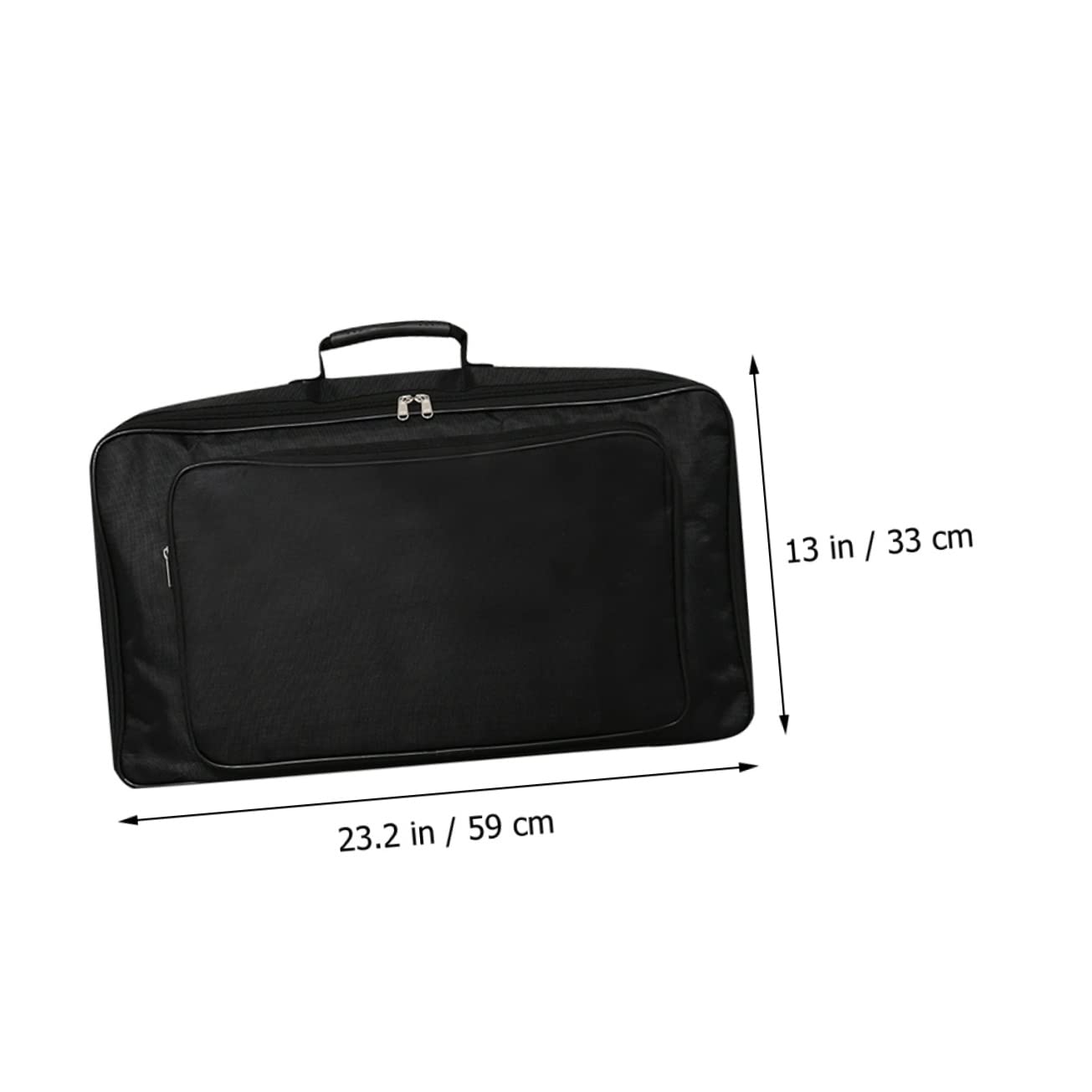 LALAFINA Portable Audio Effector Storage Pouch Hard Sided Storage Case for Guitar Effects