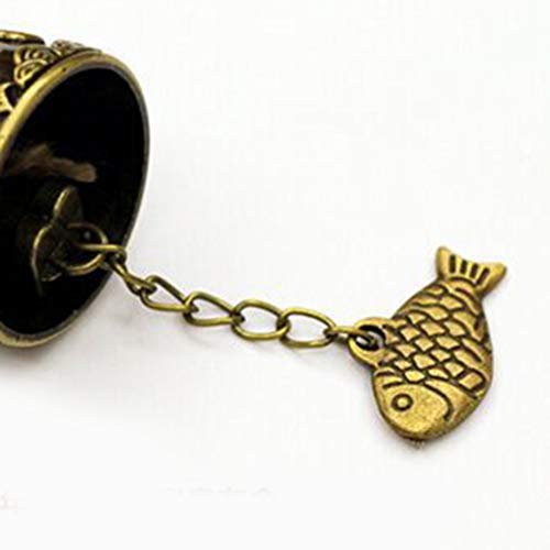 Campainha de vento Vosarea 2 peças exclusivas campainha de vento para ambientes internos Feng Shui,