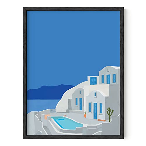 HAUS AND HUES Travel Greece Wall Art...