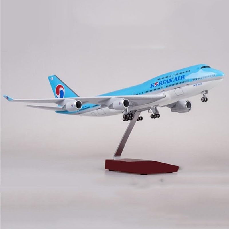 AirModels Korean Air Boeing 747 1/150 Scale Resin Model Airplane Toy Collectable Gift