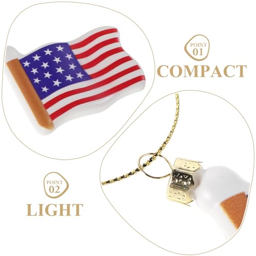 Pendentifs drapeau américain HANABASS pour éviter les décorations jetables fragiles - 5