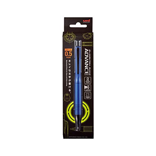 Image of Uni Kurutoga Advance Upgrade Model 0.5mm Mechanical Pencil, Navy Body (M510301P.9)