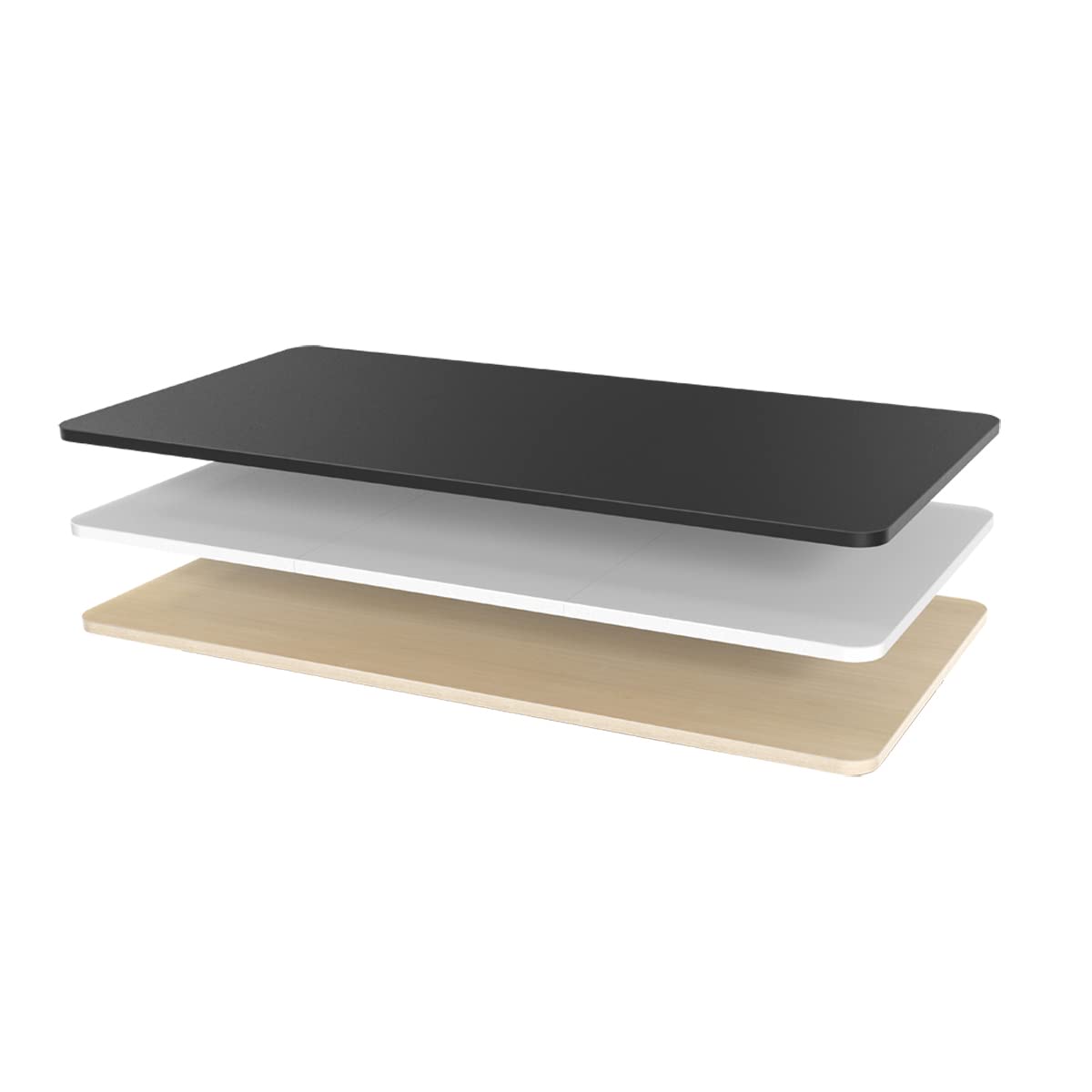 LogiLink EO0038 Plateau en Bois 3 Parties 1200 x 600 x 18 mm Blanc