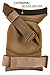 ALTA 52913.14 AltaCONTOUR Knee Protector Pad, Coyote Nylon Fabric, AltaLOK Fastening, Flexible Cap, Round, Coyote