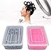 50Pcs Hair Perm Rods with Rugged Hook Teeth and Hollow Design for Effortless Curling, Ideal for Salon and Barber Use, Versatile for All Hair Types