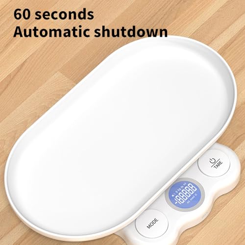 Échelle pour peser avec plateau détachable en ABS rechargeable pour le suivi de bébé