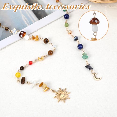 2 piezas accesorios para trenzas con dijes coloridos miniatura 3