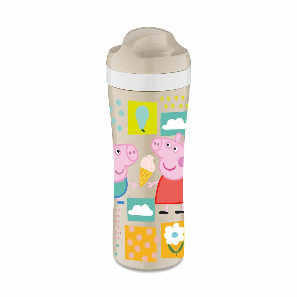 Bottiglia Tritan Per Bambini Peppa Pig 430ml - Senza BPA, Tappo Antigoccia, Licenza Ufficiale - Foto 4