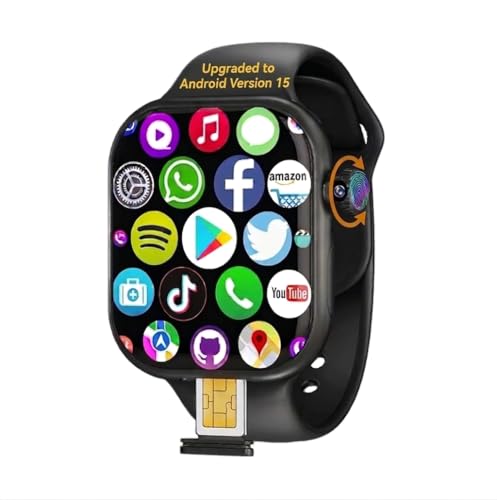 Original of VP Series (VP19 PRO+ 2026 Version) 5G/4G Cellular & WiFi with 190 Rotatable Camera 2:29 inch AMOLED Display Android watch with Play store GPS & Finger & Face ID 4RAM 32ROM