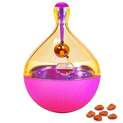 PSK PET MART Tumbler Interactive Food Dispensing Feeder for Cats,Kitten,IQ Treat Ball (B08T8KFBK6) Amazon Price History, Amazon Price Tracker