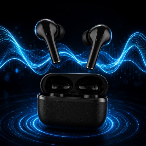 Image of Wireless Bluetooth Earbuds with 36H Playtime, ENC Noise Reduction, HD Mic, Touch Control, Fast Charging, Type-C, IPX5 Water Resistant TWS Earbuds for Android & iOS