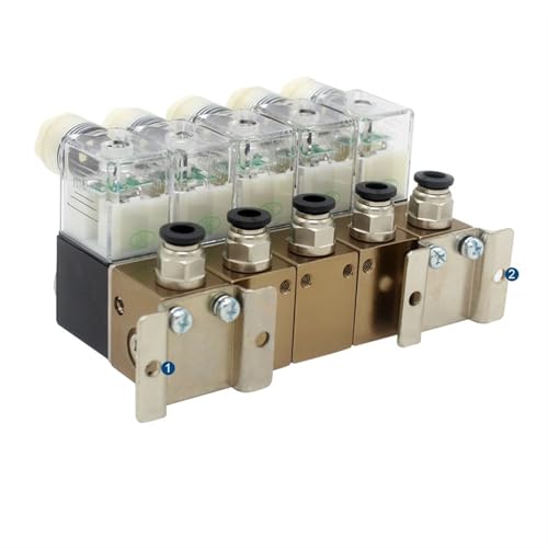 Électrovanne pneumatique 3V1-06 de type distributeur 3/2 voies normalement fermée