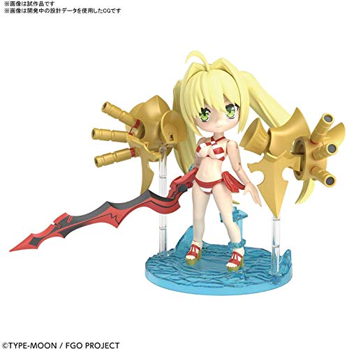 Bandai Hobby Petitrits Caster Nero Claudius Fate Grand Order miniatura 3