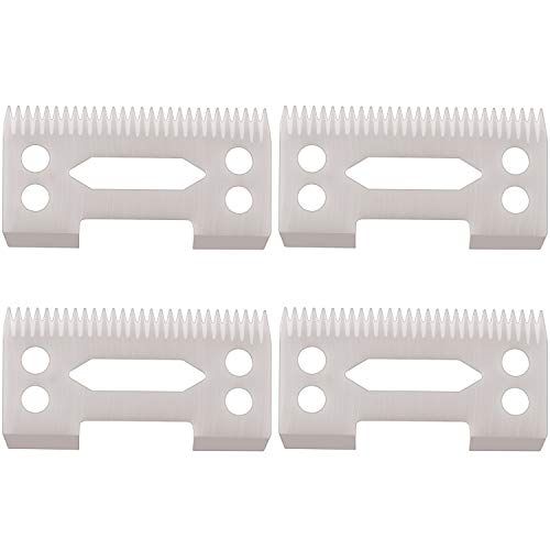 Leinuosen 4 Pieces Ceramic Cutter Blade Ceramic Replacement Cutter Ceramic Clipper Blade Replacement Cutter 2-Hole Clipper