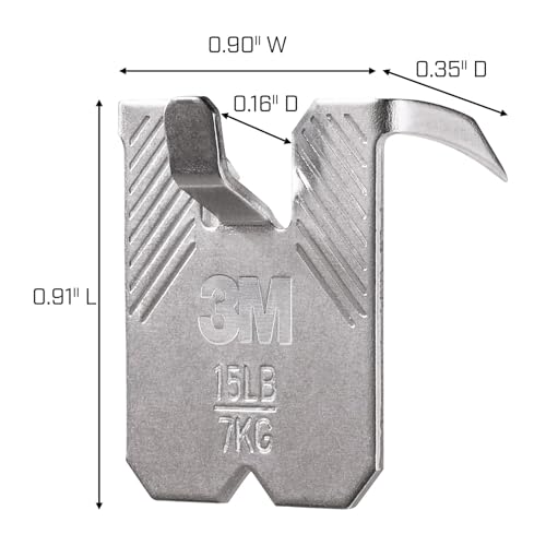 3M Claw 3PH15M-6ESF Tm) 15 Lb. Drywall Picture Hanger thumb #4