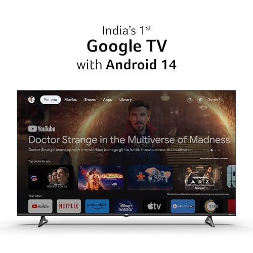 Image of acer 164 cm (65 inches) Ultra I Series 4K Ultra HD Smart LED Google TV AR65UDGGU2875BD