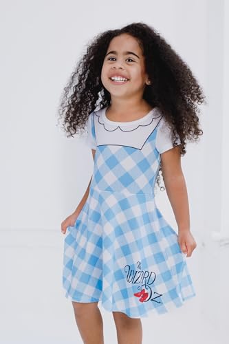 Wizard of Oz Dorothy Girls Cosplay Dress Toddler to Big Kid Sizes (2T - 14-16)4
