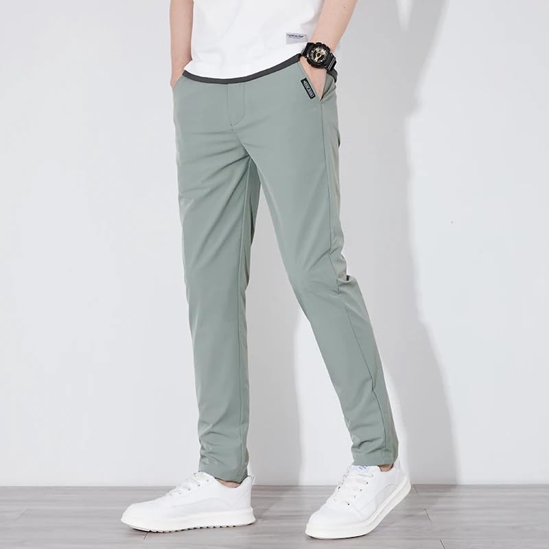 Men Summer Thin Slim Casual Pants Korea Business Trousers Male4