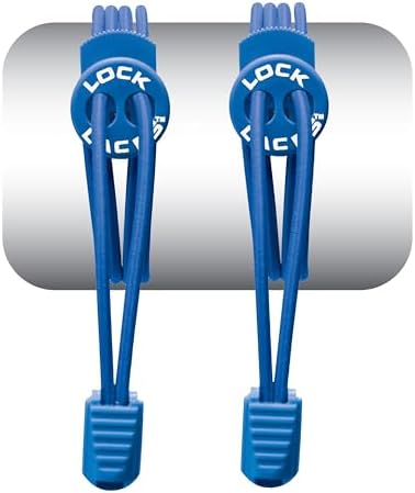 Lock Laces - Elastic No Tie Shoelaces, One Size Fits All, for Kids and Adults, Elastic No Tie Shoe Laces