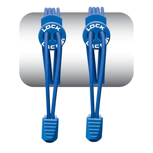 Image of Lock Laces - Elastic No Tie Shoelaces 1 Size Fits All for Kids Adults Tieless Shoe Laces Tennis Shoes Sneakers