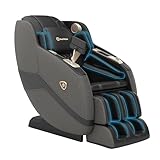 Real Relax 4D SL Track Massage Chair Full Body and Recliner with Zero Gravity, Bluetooth Speaker, Thai Stretch, Heating, Foot Massage and Shortcut Button, PS5100 Black