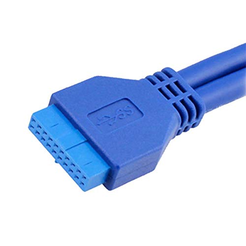 Image of Chenyang 2P USB 3.0 Female Mount Panel to Motherboard 20Pin Cable with PCI Bracket