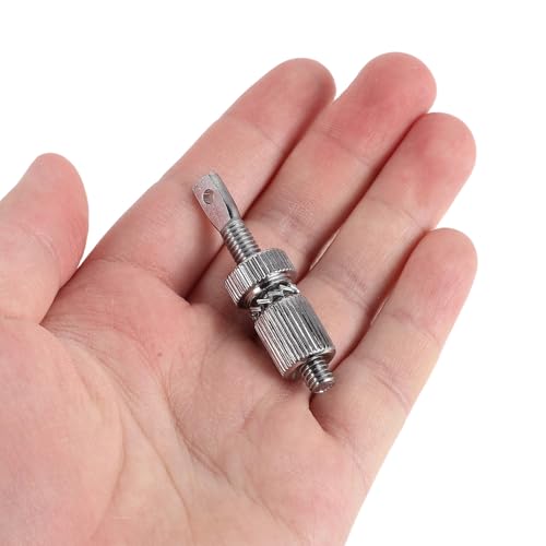 6 piezas resortes de reemplazo para pedal de bombo miniatura 4