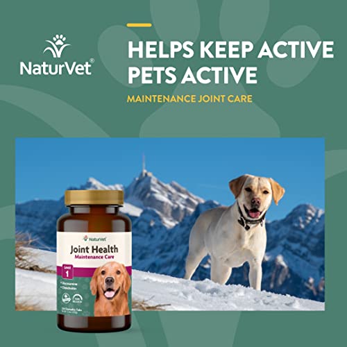 Naturvet Joint Health Time Release Level 1-Maximum Hip & Joint Dog Supplement #TOP4