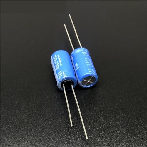 Condensateur radial 120 µF 50 V condensateurs électrolytiques aluminium 8x16 mm lot de 10