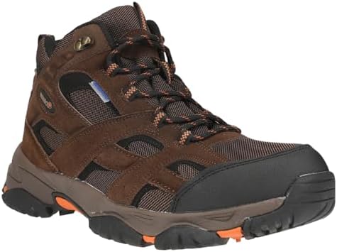 Nevados XP Men's Rubicon Mid Waterproof Hiking Boots | Flexible & Lightweight for Trail, Walking, Summer Outdoors | Comfortable w/Memory Foam | Rugged Carbon Rubber Sole | Image 1