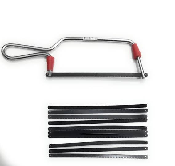 KKP HW/PREMIUM/JUNIOR HACKSAW FRAM WITH BLADE/ATTACHABLE 15 BLADES / [PACK OF FRAME 1] / [BLADE 15 ] /