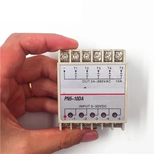 Boîtier SSR rail DIN 5 canaux pour piloter le chauffage industriel