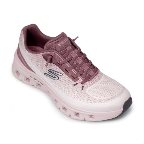 Skechers Damen Glide-Step Pro Soft Mirage Turnschuhe, Pink Mesh Trim, 41 EU – Ansicht 2