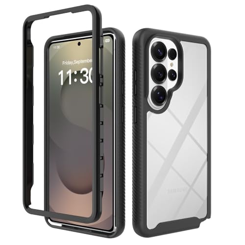 Étui Galaxy A34 5G noir double couche coque rigide anti-chute et anti-rayure