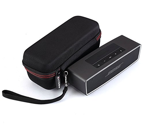 Image of L LTGEM Case for Bose Soundlink Mini /Mini 2 Bluetooth Portable Wireless Speaker - with Mesh Pocket for Accessories - Fits with The Bose Silicone Soft Cover.