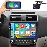 Car Radio Stereo Android 13 for Honda Accord 7th 2003 2004 2005 2006 2007 with Backup Camera CarPlay Android Auto