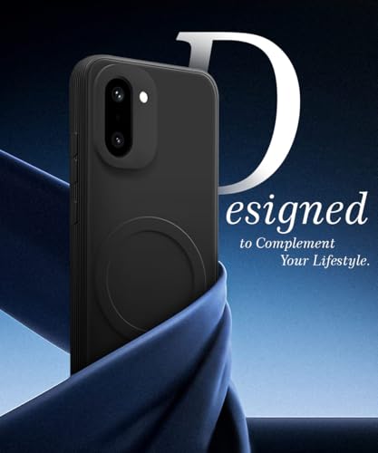 Image of WOW IMAGINE Back Case Cover for 1+ OnePlus 15R 5G | Soft Matte Silicone Case| Slim Fit & Shockproof | Camera Protection Bumper Cover (Black)