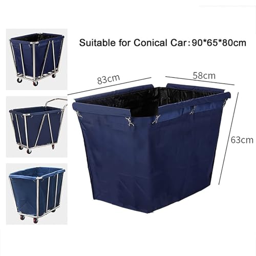 Sac pour chariot à linge imperméable fini les fuites d'eau 400L