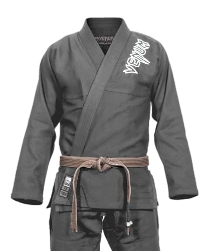 Venum Contender 2.0 Kimono BJJ GI, Unisex Adulto, Gris, A2