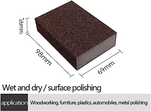 Blocs d'éponges de ponçage réutilisables pour restaurer vos meubles en bois