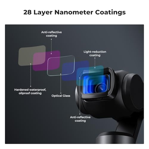 Image of K&F CONCEPT 1.2X Anamorphic Lens Compatible with DJI Osmo Pocket 4 /3