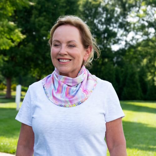 Image of BANDI UPF 50+ Sun Protective Wrap - Reversible Neck Gaiter, Lightweight Scarf with UV Protection for Travel, Made in USA