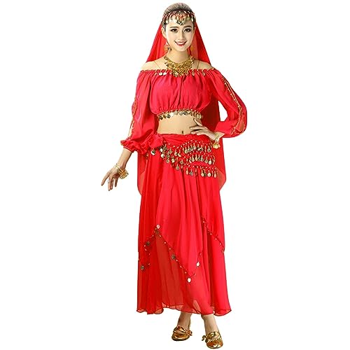 Costume de danse violet pour adulte avec vêtements performance de spectacle à manches longues
