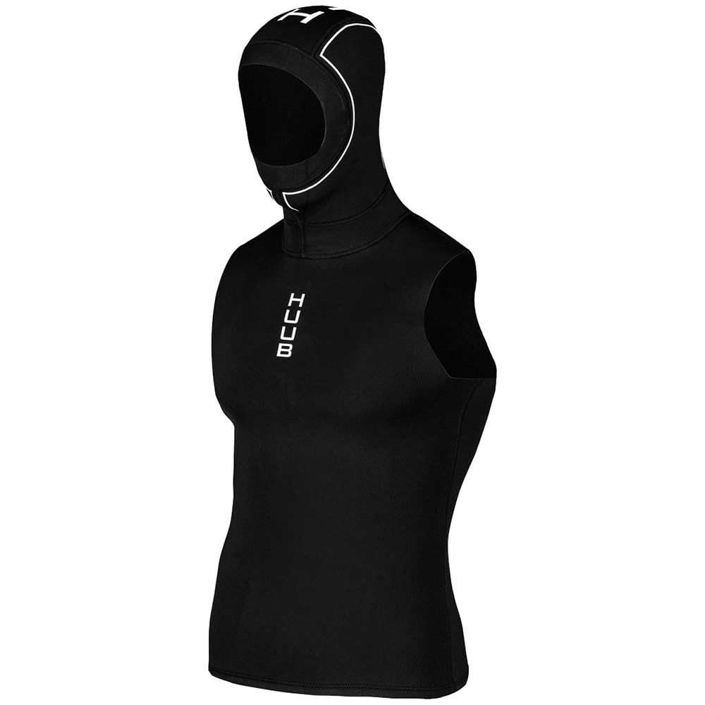 Huub 2023 Neoprene Muta Con Cappuccio Muta Top - Nero - Easy Stretch