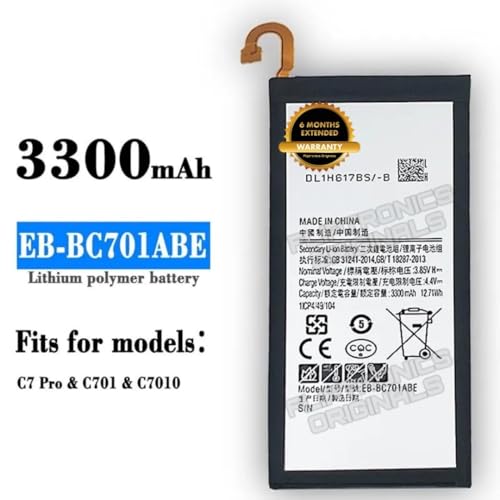 Image of EB-BC701ABE Battery for Samsung Galaxy C7 Pro /C7000 C7010 C2018 C701F Battrey with 6 Month Warranty****(P224)