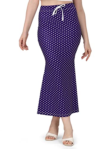 Image of Mehrang Lycra Saree Shapewear Petticoat for Women, Cotton Blended,Petticoat,Skirts for Women,Shape Wear Dress for Saree