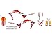 Blackbird Kit adhésifs Réplique graphique Team Hrc Honda Crf r 250 2018-2020 / Honda Crf r 450 2017-2020